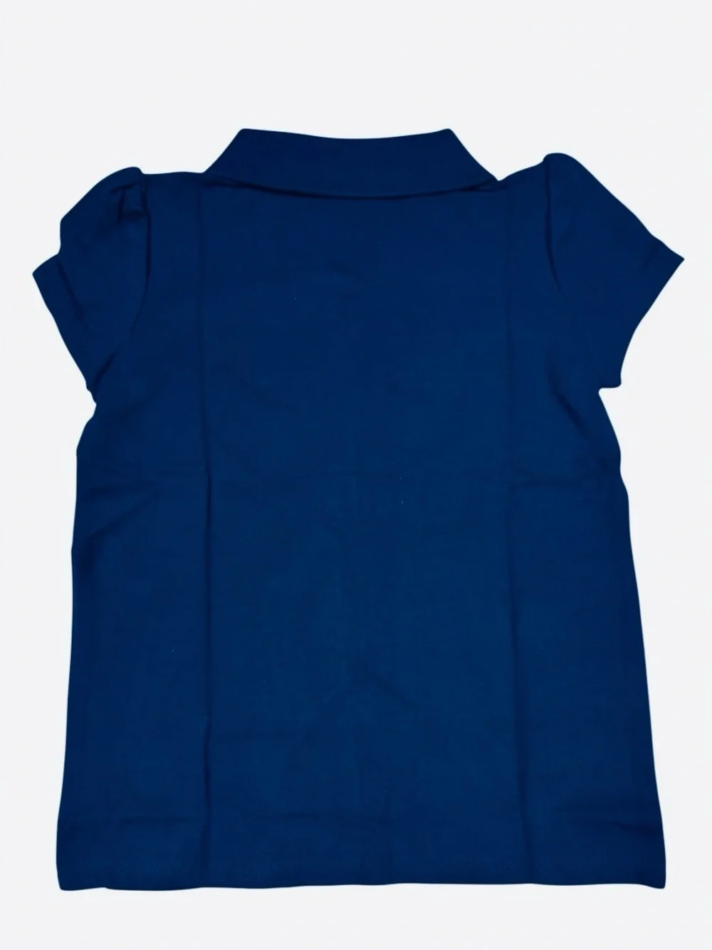 NWT New $75 Gymboree Short Sleeve Ruffle Navy Polo 3-Pack Shirts Size 4T